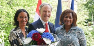 Minister Plenipotentiary Arrindell attends Bastille Day Festivities in The Hague