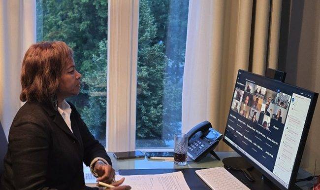 Minister Plenipotentiary Arrindell represents Sint Maarten at OCTA Ministerial Conference