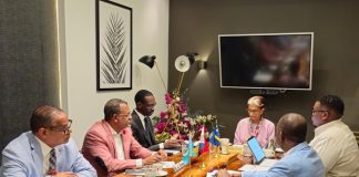 The three Presidents of Sint Maarten, Curacao and Aruba Parliament convened for a Tripartite Presidents’ meeting
