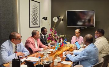 The three Presidents of Sint Maarten, Curacao and Aruba Parliament convened for a Tripartite Presidents’ meeting