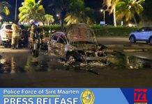 Vehicle Fire at Airport Parking Lot