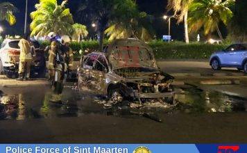 Vehicle Fire at Airport Parking Lot