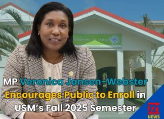 MP Veronica Jansen-Webster encourages public to enroll in USM’s fall 2025 semester