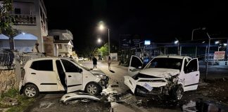 Early Morning Head-On Collision on Sucker Garden road