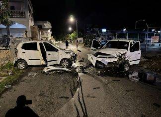 Early Morning Head-On Collision on Sucker Garden road