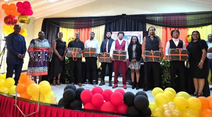 Six Statian Construction Job Programme Candidates and Two Policy Support Workers Celebrate Graduation at Community Centre