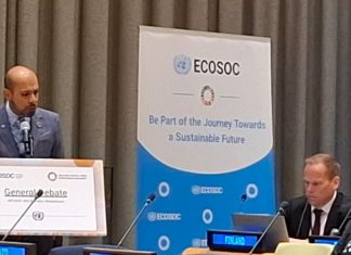SER Curaçao represents AICESIS at U.N. High-Level Political Forum