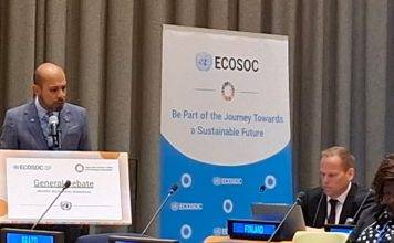 SER Curaçao represents AICESIS at U.N. High-Level Political Forum