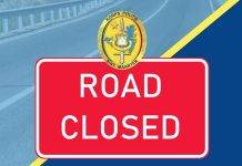 Temporary road closure for technical reconstruction “Firecracker 25 Case”