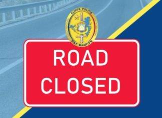 Temporary road closure for technical reconstruction “Firecracker 25 Case”