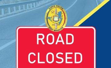 Temporary road closure for technical reconstruction “Firecracker 25 Case”