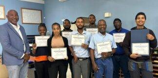 Kadaster staff participate in safety and awareness training