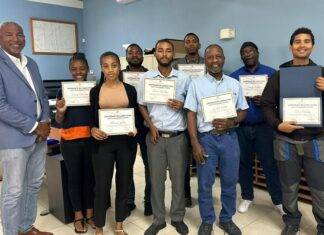 Kadaster staff participate in safety and awareness training