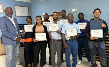 Kadaster staff participate in safety and awareness training