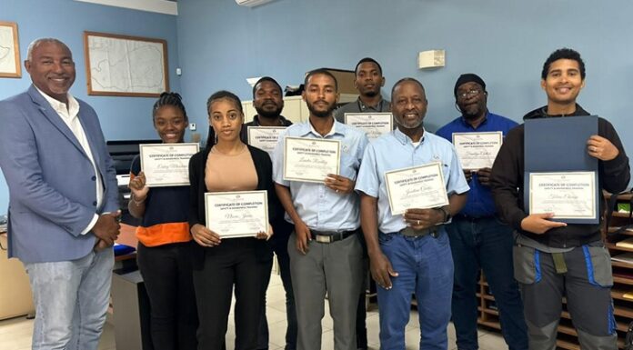 Kadaster staff participate in safety and awareness training