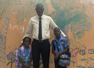 Minister Brug urges students to respect their fellow students, teachers, school bus drivers and other individuals in a position of authority