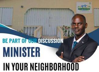 Minister Brug Announces Upcoming Minister in Your Neighborhood Session in Dutch Quarter