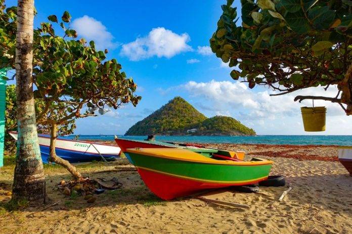 Colorful Boat on the Beach, Lexi Fisher