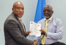 Young countries, strong relations: Police chiefs sign for cooperation