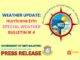 SPECIAL WEATHER BULLETIN # 4 — Friday 15th August 2025 TIME: 11:30 AM