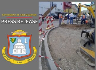 Cannegieter Street, Philipsburg Road Works Nearing Completion – New Traffic Rules Effective August 23rd