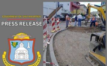 Cannegieter Street, Philipsburg Road Works Nearing Completion – New Traffic Rules Effective August 23rd