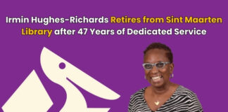 Irmin Hughes-Richards Retires from Sint Maarten Library after 47 Years of Dedicated Service