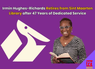 Irmin Hughes-Richards Retires from Sint Maarten Library after 47 Years of Dedicated Service
