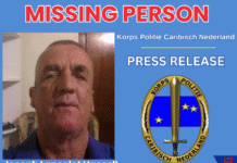Joseph Lancelot Hassell is missing in Saba