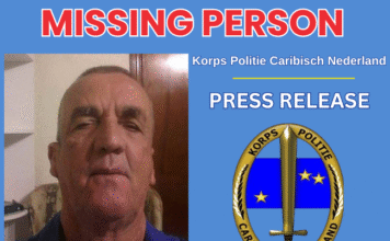Joseph Lancelot Hassell is missing in Saba