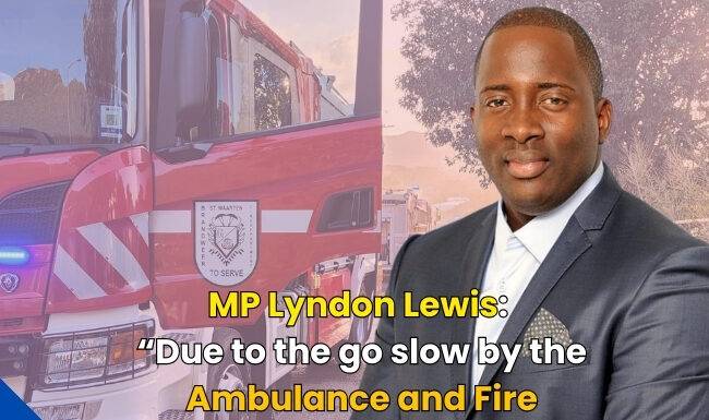 MP Lyndon Lewis: “Due to the go slow by the Ambulance and Fire Departments, safety and lives of the public are at risk”