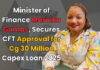 Minister of Finance, Honorable Marinka Gumbs, Secures CFT Approval for Cg 30 Million Capex Loan 2025