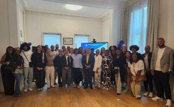 Diaspora Database Launch Marks Special Meet & Greet with Minister Gumbs at the Sint Maarten House in The Hague