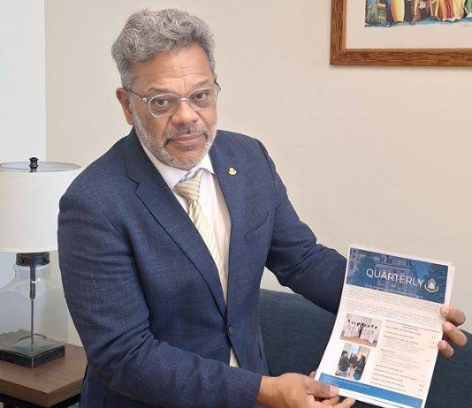 Prime Minister Mercelina receives 2nd Quarterly Edition of Minister Plenipotentiary Cabinet Newsletter