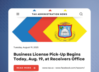 Business License Pick-Up Begins Tuesday, Aug. 19, at Receivers Office