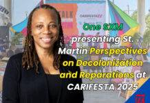 One SXM presenting St. Martin Perspectives on Decolonization and Reparations at CARIFESTA 2025