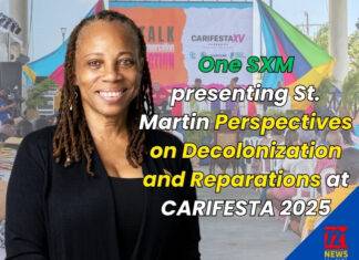 One SXM presenting St. Martin Perspectives on Decolonization and Reparations at CARIFESTA 2025