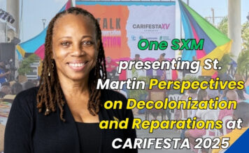 One SXM presenting St. Martin Perspectives on Decolonization and Reparations at CARIFESTA 2025