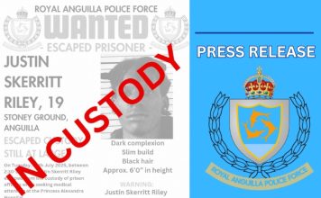 UPDATE: Anguilla escapee apprehended in French Saint Martin