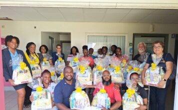 Rotary Sunset Continues Signature Project with Donation of 50 Maternity Gift Baskets