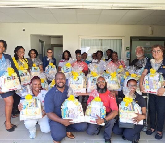 Rotary Sunset Continues Signature Project with Donation of 50 Maternity Gift Baskets