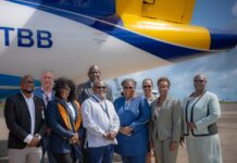 interCaribbean Airways dedicates aircraft “Spirit of Barbados”