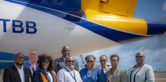 interCaribbean Airways dedicates aircraft “Spirit of Barbados”