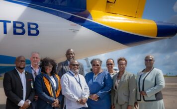 interCaribbean Airways dedicates aircraft “Spirit of Barbados”