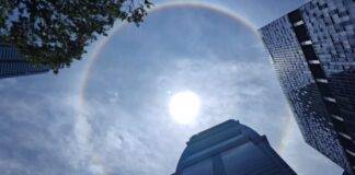 Rare sun halo sighting in Singapore marks second appearance of the year on 25 August 2025