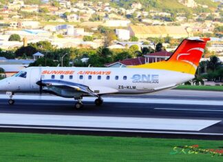 Sunrise Airways’ lowest launch fare on the new St Maarten-St Kitts service starts at $79