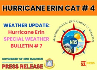 SPECIAL WEATHER BULLETIN # 7 — Hurricane Erin Strengthened to Category 4