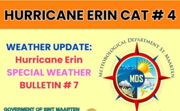 SPECIAL WEATHER BULLETIN # 7 — Hurricane Erin Strengthened to Category 4