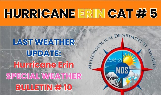 Last Bulletin on Hurricane Erin –SPECIAL WEATHER BULLETIN # 10