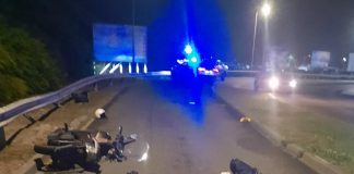 Scooter Accident on Airport Road